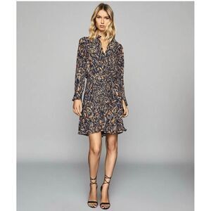 knee length dresses for ladies Champagne Metallic Mini Dress | Diamante Straps main image 1